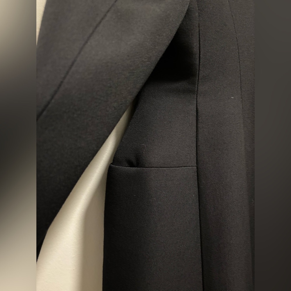 Balenciaga Black Hourglass Coat - Picture 8 of 16